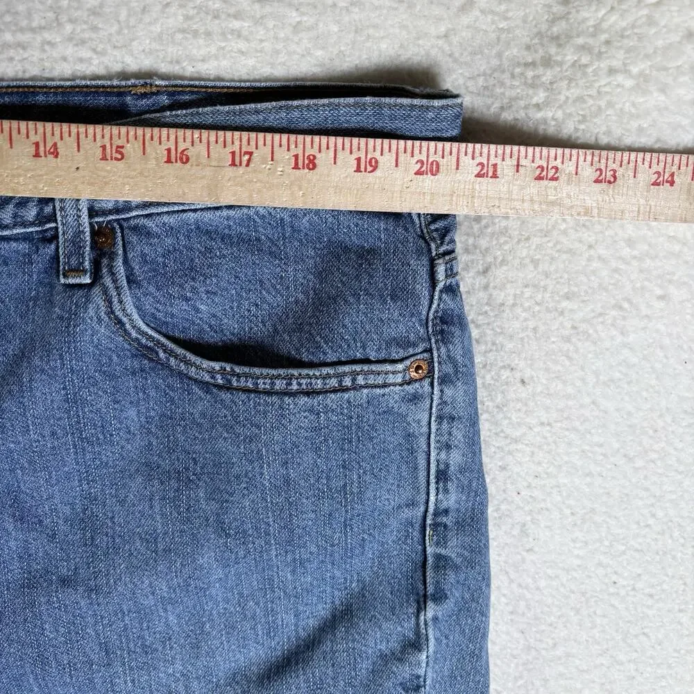 Vintage Levis Shorts Mens 42 Dad Jorts Blue Denim 505 Medium Wash Y2K 2007